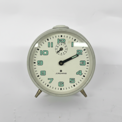 Vintage Mechanical Wind-Up Alarm Clock Mid-Century Retro Desk Table Home Decor