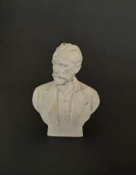 Vintage Classic Bust Statue Old Man Sculpture Antique Style Decor Collectibles