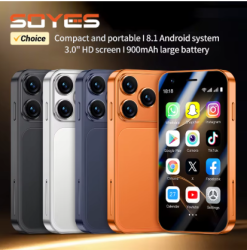 SOYES A17 Mini Android8.1 Smart Phone 3.0 Inches 2GB RAM 16GB ROM Dual SIM Stand