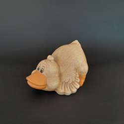 Unique Ceramic Duck Figurine Small Vintage Style Home Decor Collectible Gift