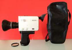 Vintage Design // Braun Nizo S 55. Super 8 Movie Camera & Orig. Case //