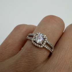 Cute Vintage Ring Sterling Silver 925 Stone Jewelry Women's Beautiful Size 6US