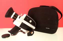 Vintage Design // Bauer C 3 - Super 8 Movie Camera / in good condition.