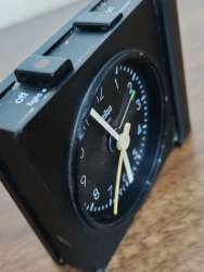 Vintage Braun AB 313 sl Alarm Clock Black Type 4784  Dieter Rams Germany  As Is
