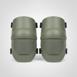Tactical OD Green Hard Shell Knee Pads Protective Military Airsoft Gear