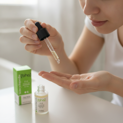 BHA 2% Salicylic Acid Tea Tree Face Serum Purifying Exfoliator Oily Skin Acne Sp