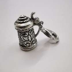 Vintage Elegant Pendant  made of 800 silver Handmade 5.69g