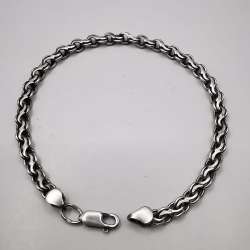 Vintage Very Beautiful Bracelet Jewelry,925 Sterling Silver,,seal, 9,71g