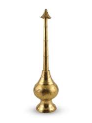 Vintage Handcrafted Brass Rosewater Sprinkler - Engraved Gulab Pash Home Decor