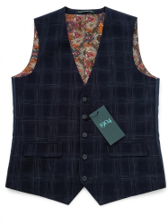 This is a formal men's waistcoat from the 