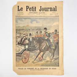 1902 Le Petit Journal Antique Paper Newspaper Illustre France number 603