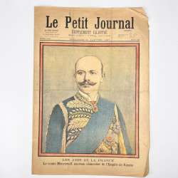 1897 Antique France Paper Illustration Newspaper Le Petit Journal number 324