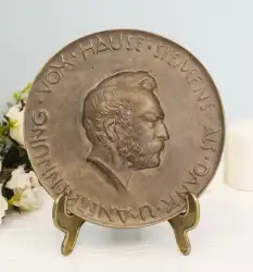 Vintage-bronze-wall-relief-with-portrait-of-Werner-Siemens-in-German-cast-bronze