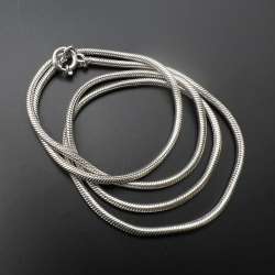 Vintage Sterling Silver 925 Women's Men's Jewelry Chain Necklace Marked 14.3 gr