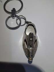 Authentic Vintage Shoe Silver Keyring Handmade Stainless Steel