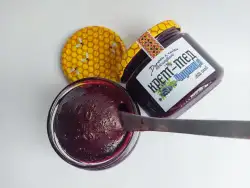 Sweet Taste Natural Cream-Honey Sunflower Blueberry 400 G WITHOUT Sugar & Gluten