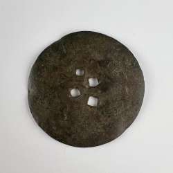 Big Antique Imperial Russian Bronze Women's Men's Button 4 Holes for Outerwear