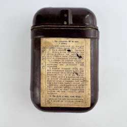 Vintage USSR Protection Anti-chemical Package Bakelite Case Disinfection 1958