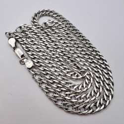 Vintage Sterling Silver 925 Women's Men's Jewelry Chain Necklace Marked 23.8 gr