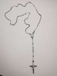 Vintage Rare Women's Pendant Chain 925 Sterling Silver, Virgin Mary, Jesus 9g