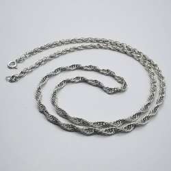 Vintage Women's Graceful Chain, Jewelry , 925 Sterling Silver, Signature, 10,52g