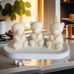 ?candles little bear scented candle cute aromatherapy handmade In addition