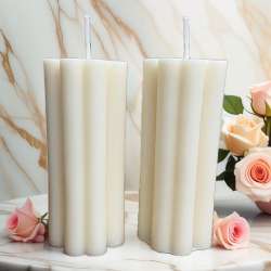 Opal Living Bloom Candle Two natural