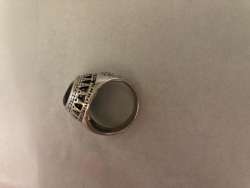 Stylish Ring Stainless Steel Men's Jewelry Size 7