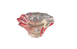 Unique Vintage Candle Holder Glass Clear Handmade Light Wedding Decoration Gift