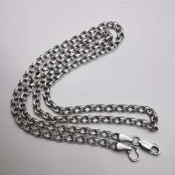 Vintage Women's Graceful Chain, Jewelry ,925 Sterling Silver, Signature,  7,26g