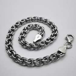 Vintage Unisex Bracelet Jewelry, 925 Sterling Silver, Handmade 11,59g