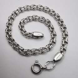 Vintage Beautiful Bracelet Jewelry, 925 Sterling Silver,Handmade   6,67g