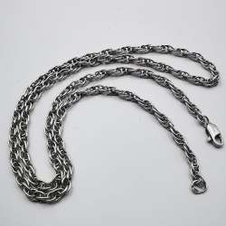 Vintage Fine Jewelry Chain, 925 Sterling Silver, Signed 10.78g