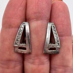 UNIQUE EARRINGS STERLING SILVER 925 WOMENS FASHION JEWELRY 2024 Bohemian SPECIAL