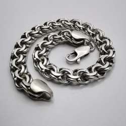 Vintage Chic Bracelet Jewelry, 875 Sterling Silver,Handmade   16,95g