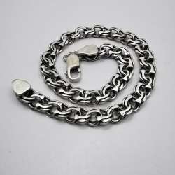Vintage Chic Bracelet Jewelry, 925 Sterling Silver,Handmade   8,05g