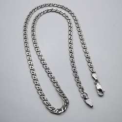 Vintage Fine Jewelry Chain,   925 Sterling Silver, Signed  12,08g