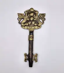 Vintage Bronze Sofia Bottle With Opener Dragons A Special And Historical