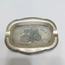 Vintage Small Ashtray polina paris souvenir DE paris Holder Cigars Ash Tray Bar