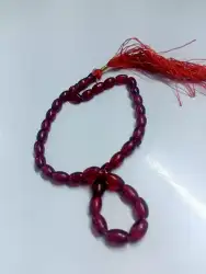 Rosary Red Colored 33 Beads Suitable For Men, Women And Girls, Length 25 Cm