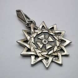 Vintage Rare Pendant  925 Sterling Silver Jewelry, Handmade 3,81g