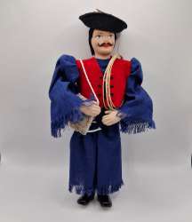 Vintage Handmad Hongarian Doll Art