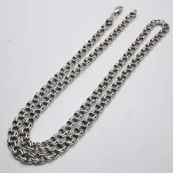 Vintage Beautiful  Jewelry Chain, 925 Sterling Silver, Signed  14.03g