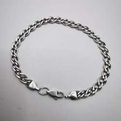 Vintage Beautiful Bracelet Jewelry, 925 Sterling Silver,Handmade   6,76g