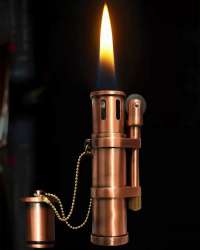 Vintage Wheel Kerosene Lighter - Oil Candle Lighter for Collection & Gift
