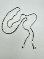 Vintage Fine Jewelry Chain,   925 Sterling Silver, Signed  7,60g