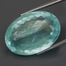 NATURAL oval AQUAMARINE 16.62 CARAT 21.2X15.2X8.2 MM fashion jewelery men women