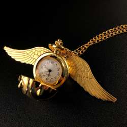 Small Children's Quartz Pocket Watch Necklace - Fashion Casual Pendant Chain