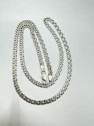 Vintage Beautiful  Jewelry Chain, 925 Sterling Silver, Signed  11.44g