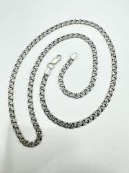 Vintage Fine Jewelry Chain,   925 Sterling Silver, Signed  13,03g